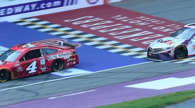 Featured Image for KEVIN HARVICK FINISHES SWEEP OF CUP SERIES DOUBLEHEADER AT MICHIGAN INTERNATIONAL SPEEDWAY