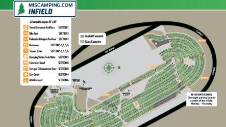 Mis Map MAPS – Michigan International Speedway
