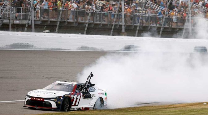Featured Image for Hamlin Charges From Rear to Win FireKeepers Casino 400 at Michigan